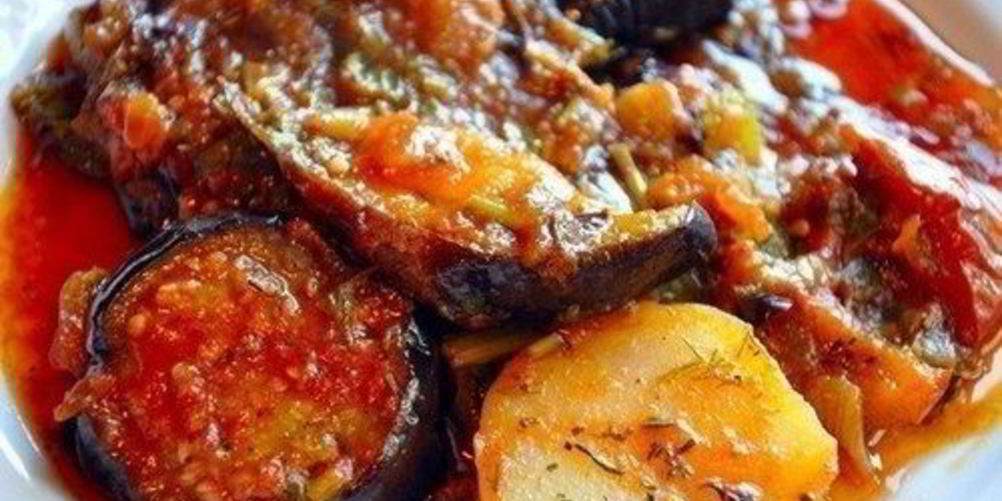 Рецепт грузинского аджапсандала иза овощьёго