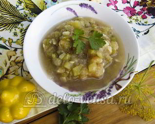 Кабачковая икра в мультиварке