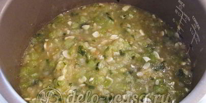 кабачковая икра в мультиварке