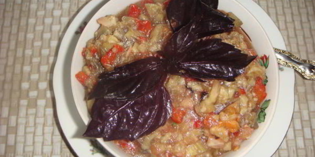 Рецепт овощная икра