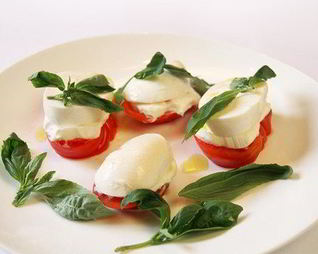 Капрезе буррата