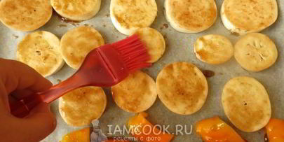 капрезе из баклажанов