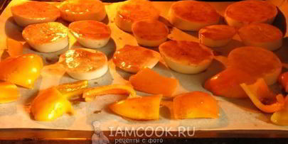 капрезе из баклажанов