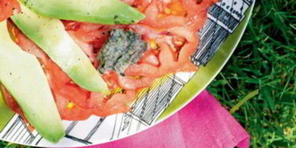 Рецепт карпаччо из авокадо