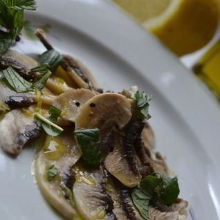 Карпаччо из шампиньонов