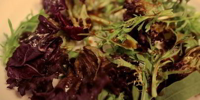 карпаччо из свеклы с козьим сыром