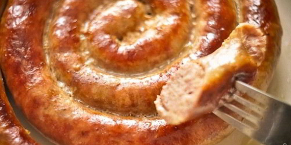 Рецепт колбаса из свинины