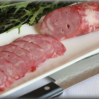 Колбаса Ветчина мраморная