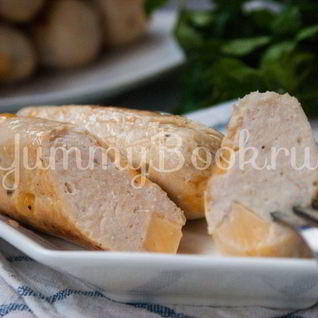 Куриные колбаски с сыром