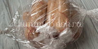 куриные колбаски с сыром