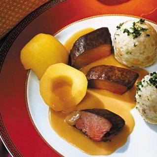 Маринованная оленина