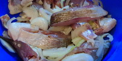 маринованный лещ