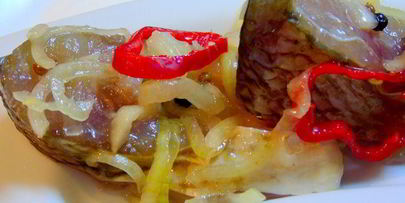 маринованный лещ