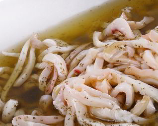 Маринованные кальмары