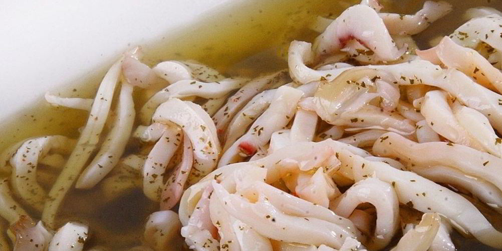 Рецепт маринованные кальмары