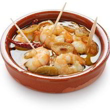 Рецепт Маринованные креветки с луком и специями