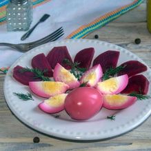 Рецепт Маринованные яйца куриные