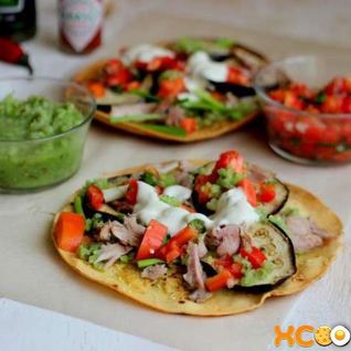 Мексиканская закуска тостадос