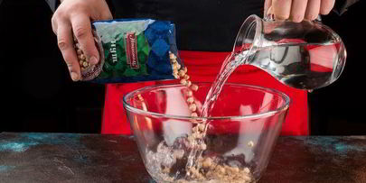 низкокалорийный хумус