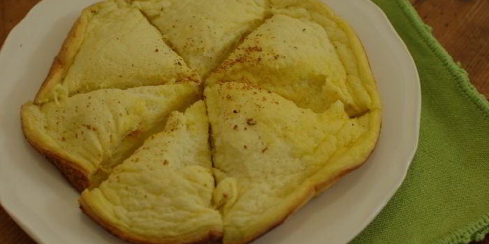 Рецепт бисквитный омлет с мускатным орехом