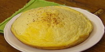 бисквитный омлет с мускатным орехом