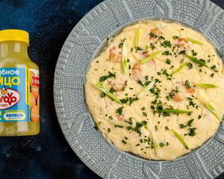 Быстрый фитнес-омлет