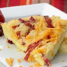 Рецепт Быстрый пирог-омлет с беконом