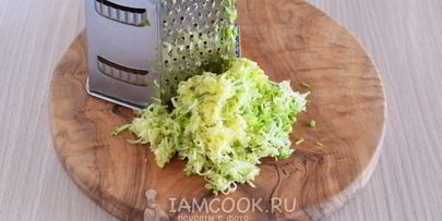 французский омлет с кабачками