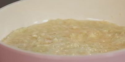 французский омлет с кабачком