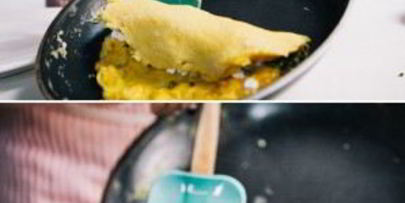 французский омлет с сыром