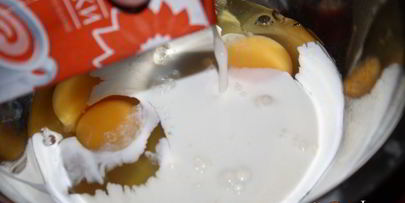 французский сливочный омлет