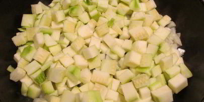 фриттата из кабачков с грибами