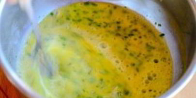 фриттата с картофелем и ветчиной