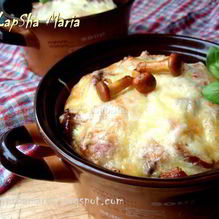 Рецепт Фриттата с лисичками и беконом