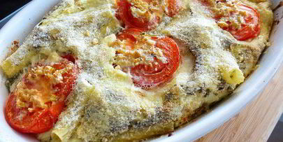 фриттата с помидорами