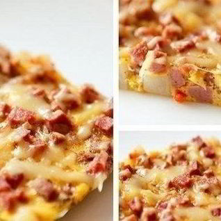 Фриттата с ветчиной по-испански