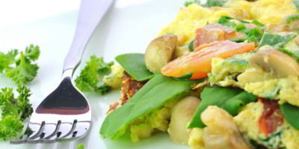 Рецепт фриттата с зеленью и миндалем