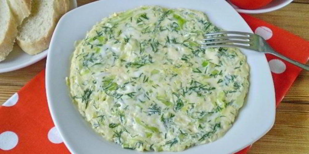 Рецепт капустный омлет