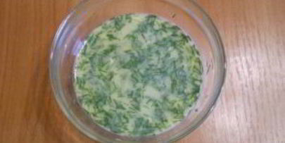 капустный омлет