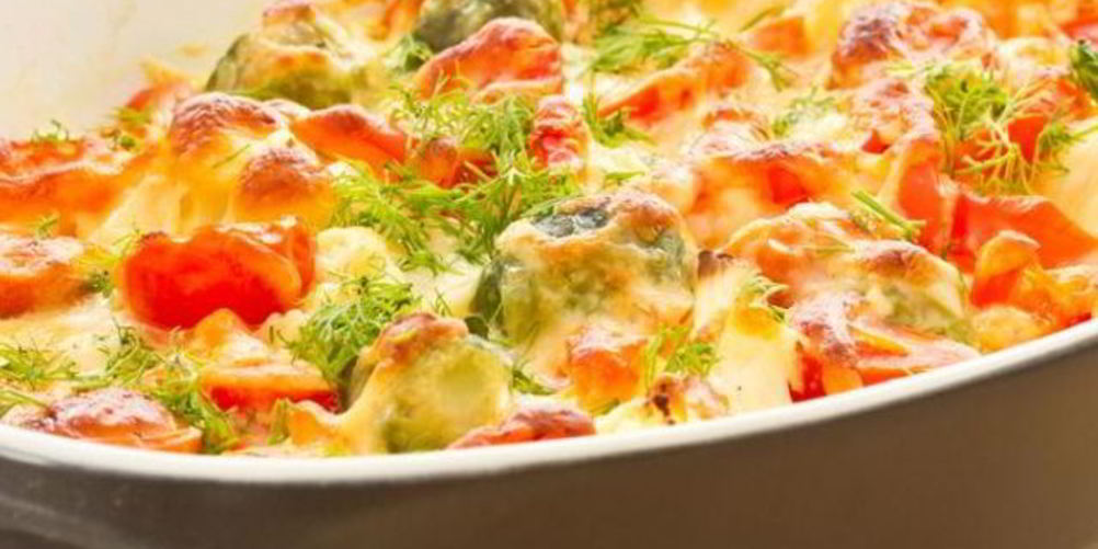 Рецепт омлет из кабачков с морковью в духовке