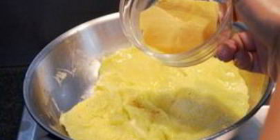 омлет кусочками