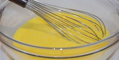 омлет на молоке