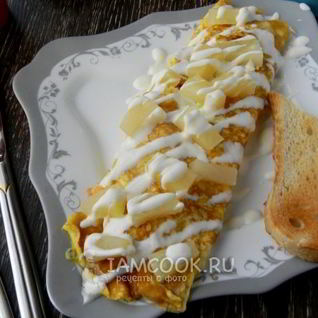 Омлет по-гавайски