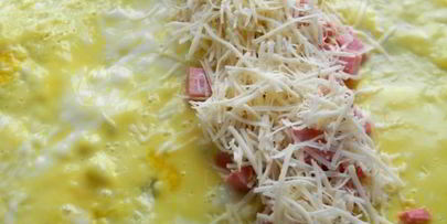 омлет по-гавайски