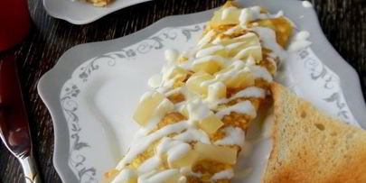 омлет по-гавайски