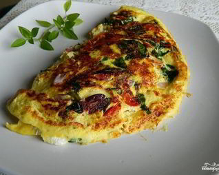 Омлет по-гречески