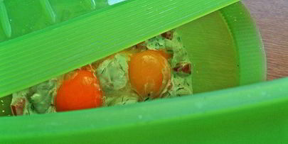 омлет рыбный дачный