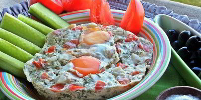 омлет рыбный дачный