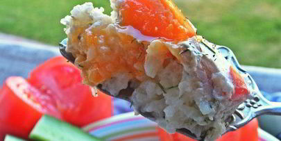 омлет рыбный дачный