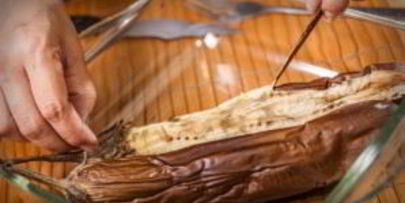 омлет с баклажанами